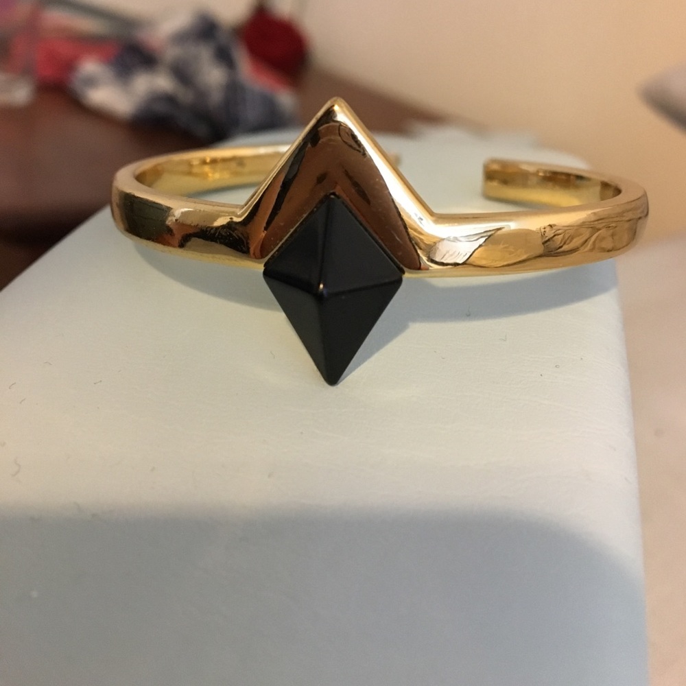 House of Harlow 1960 bracelet gold and black